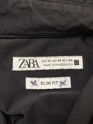ZARA/ザラ/シャツ/ブラウス/トップス/ブラック/M