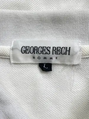 georges rech/ジョルジュレッシュ/ポロシャツ/トップス/ホワイト/L