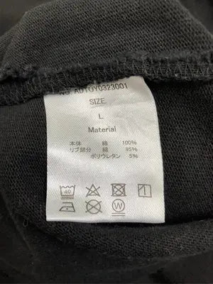 ADRER/アドラー/Tシャツ/カットソー/トップス/ブラック/L