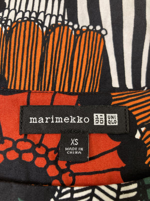 marimekko/マリメッコ/ワンピース/ワンピース/ドレス/オレンジ/XS