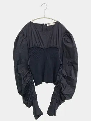 ZARA/ザラ/その他トップス/トップス/ブラック/USA L