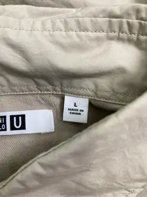 UNIQLO/ユニクロ/シャツ/ブラウス/トップス/ベージュ/L