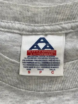 ALSTYLE APPAREL ACTIVEWEAR/アルスタイルアパレルアクティブウェア/Tシャツ/カットソー/トップス/グレー/S