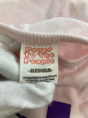 POWER TO THE PEOPLE/パワートゥザピープル/Tシャツ/カットソー/トップス/ピンク/MEDIUM