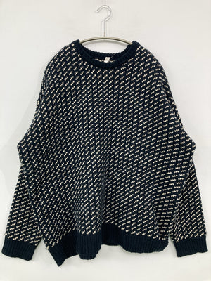 LUPILIEN/ルピリアン/ニット/セーター/トップス/ブラック/F