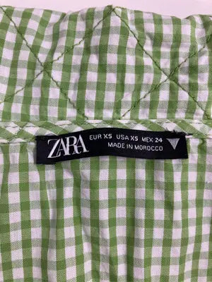 ZARA/ザラ/シャツ/ブラウス/トップス/グリーン/EUR XS