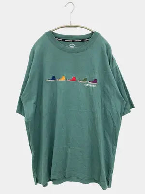 CONVERSE/コンバース/Tシャツ/カットソー/トップス/グリーン/3L