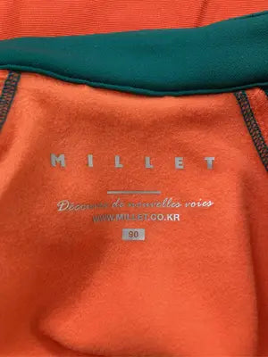 MILLET/ミレー/ジャージ/トラックジャケット/トップス/オレンジ/90