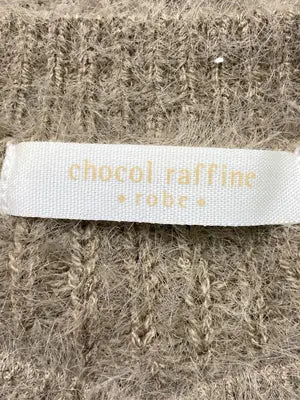 chocol raffine/ショコラフィネ/ニット/セーター/トップス/ブラウン/F