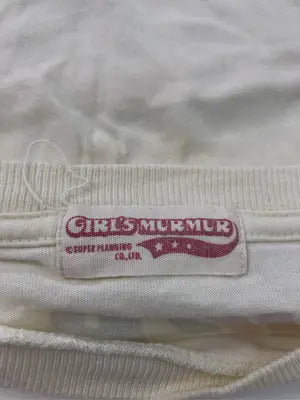 GIRL'S MURMUR/Tシャツ/カットソー/トップス/アイボリー/M
