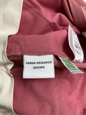 URBAN RESEARCH DOORS/アーバンリサーチドアーズ/スラックス/パンツ/ピンク/1