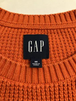 GAP/ギャップ/ニット/セーター/トップス/オレンジ/M