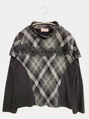 unjour/Tシャツ/カットソー/トップス/グレー
