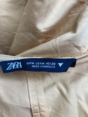 ZARA/ザラ/ワンピース/ワンピース/ドレス/オレンジ/USA M