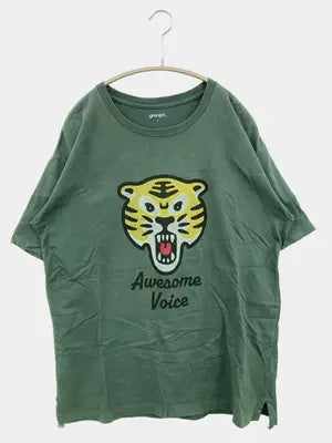 graniph/グラニフ/Tシャツ/カットソー/トップス/グリーン/S