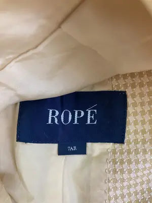 ROPE/ロペ/セットアップ/ジャケット/アウター/イエロー/7AR