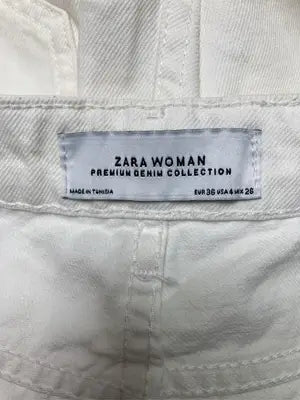 ZARA WOMAN/ザラウーマン/チノパンツ/パンツ/ホワイト/EUR36