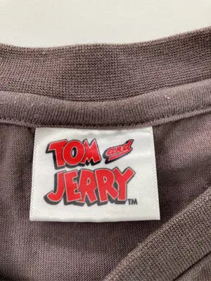 TOM and JERRY/トムアンドジェリー/Tシャツ/カットソー/トップス/ブラウン/L