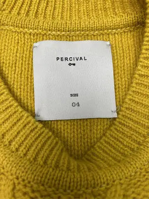 PERCIVAL/ニット/セーター/トップス/イエロー/04