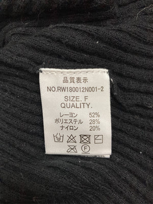 RETRO gallery/レトロギャラリー/ニット/セーター/トップス/ブラック/F