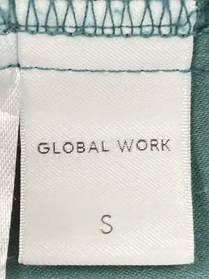 GLOBAL WORK/グローバルワーク/スラックス/パンツ/グリーン/S