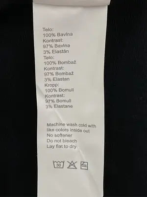 Fabletics/Tシャツ/カットソー/トップス/ブラック/XXS