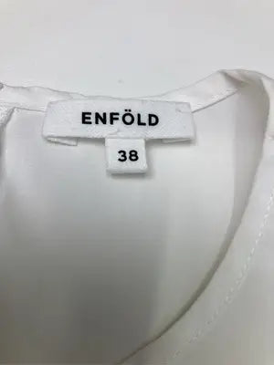 ENFOLD/エンフォルド/Tシャツ/カットソー/トップス/ホワイト/38