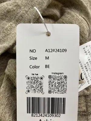 Achic/アシック/Tシャツ/カットソー/トップス/ベージュ/M