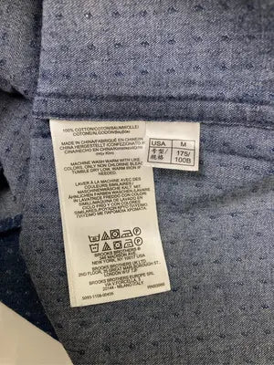 BROOKS BROTHERS/ブルックスブラザーズ/シャツ/ブラウス/トップス/ブルー/M