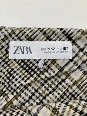 ZARA/ザラ/ショート/ミニスカート/スカート/グレー/SIZE 11-12   152cm