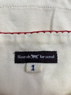 sarahbrand/Tシャツ/カットソー/トップス/アイボリー/1