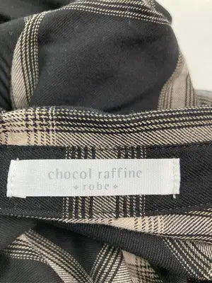chocol raffine/ショコラフィネ/シャツワンピース/ワンピース/ドレス/ブラック/F