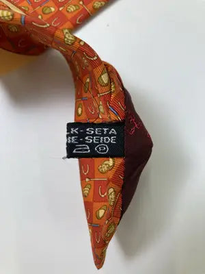Salvatore Ferragamo/サルヴァトーレフェラガモ/ネクタイ/ファッション雑貨/オレンジ