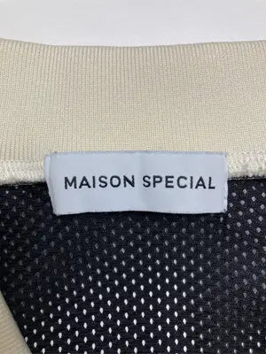 MAISON SPECIAL/メゾンスペシャル/Tシャツ/カットソー/トップス/ブラック/FREE