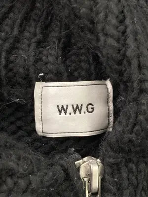 W.W.G/フーズフーギャラリー/ニット/セーター/トップス/ブラック/F