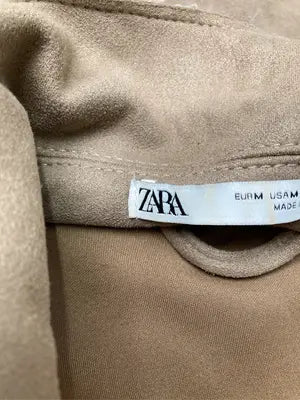 ZARA/ザラ/ステンカラーコート/ジャケット/アウター/ブラウン/EUR M