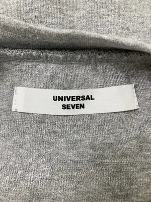 UNIVERSAL SEVEN/Tシャツ/カットソー/トップス/グレー
