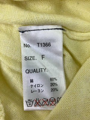 Tip Top/ティップトップ/カーディガン/ボレロ/トップス/イエロー/F