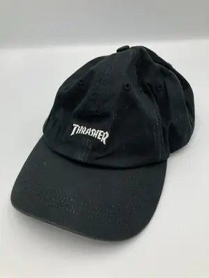 THRASHER/スラッシャー/キャップ/帽子/ブラック/57~59cm (フリー)