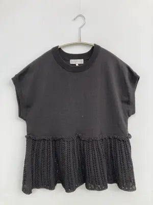 SEASON REASON by Lin.&Red/シーズンリーズンバイリンアンドレッド/Tシャツ/カットソー/トップス/グレー/L