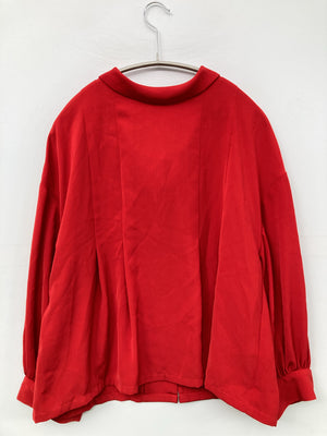 RAY CASSIN/レイカズン/シャツ/ブラウス/トップス/レッド/M