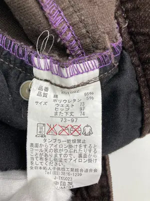 その他パンツ/パンツ/ブラウン/73-97