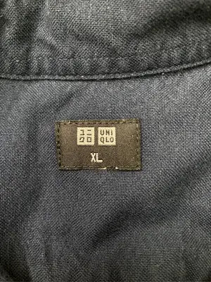 UNIQLO/ユニクロ/シャツ/ブラウス/トップス/ネイビー/XL