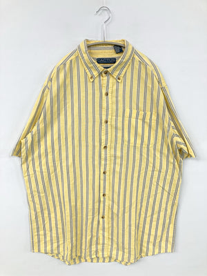 CACTUS/カクタス/シャツ/ブラウス/トップス/イエロー/L