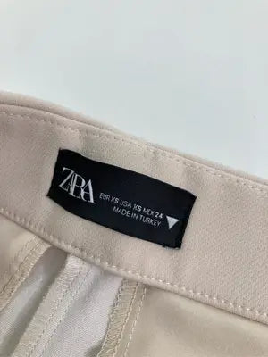 ZARA/ザラ/ショート/ミニスカート/スカート/ベージュ/XS