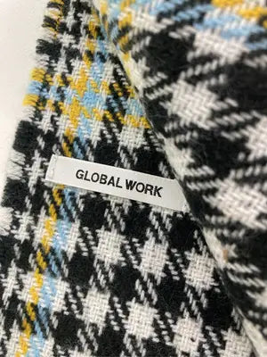 GLOBAL WORK/グローバルワーク/マフラー/ファッション雑貨/ブラック