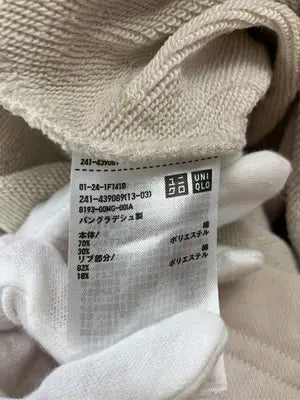 UNIQLO/ユニクロ/パーカー/トップス/ベージュ