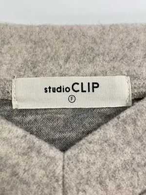studio CLIP/スタジオクリップ/Tシャツ/カットソー/トップス/ベージュ/F