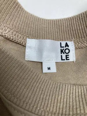 LAKOLE/ラコレ/スウェット/トップス/ベージュ/M