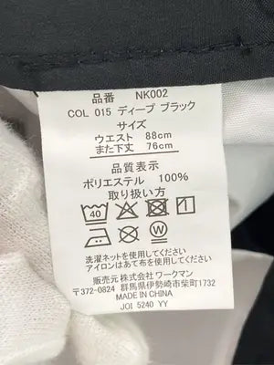WM NIKKA/その他パンツ/パンツ/ブラック/ウエスト 88cm